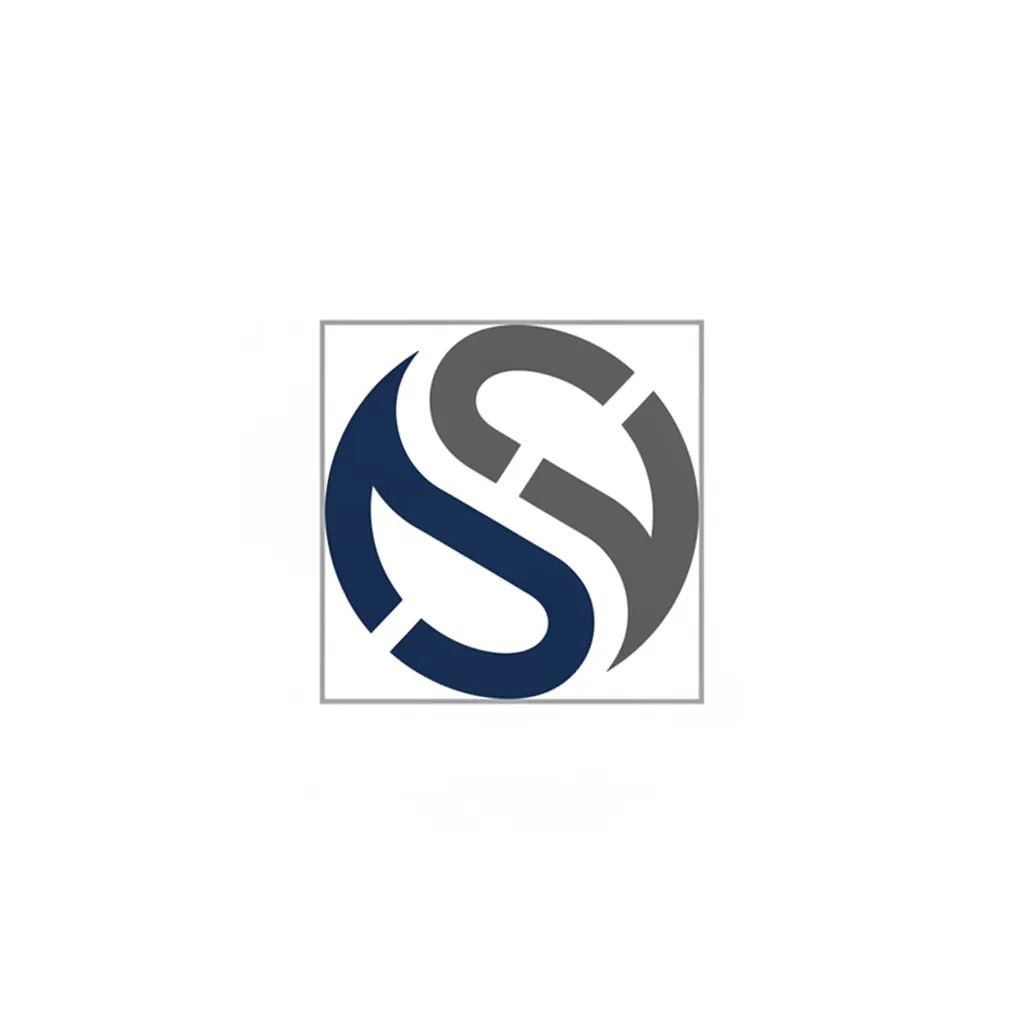 premium global company style icon, minimal abstract corporate